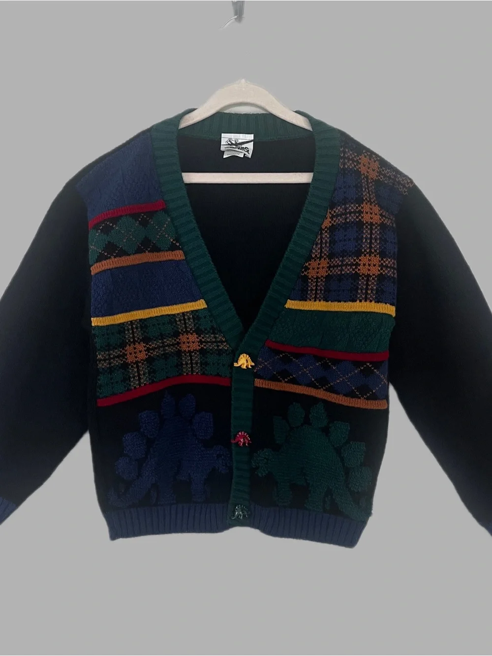 Ground Control VTG 90’s Kids Cardigan Sweater Size Large 7